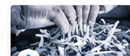 Secure document destruction service